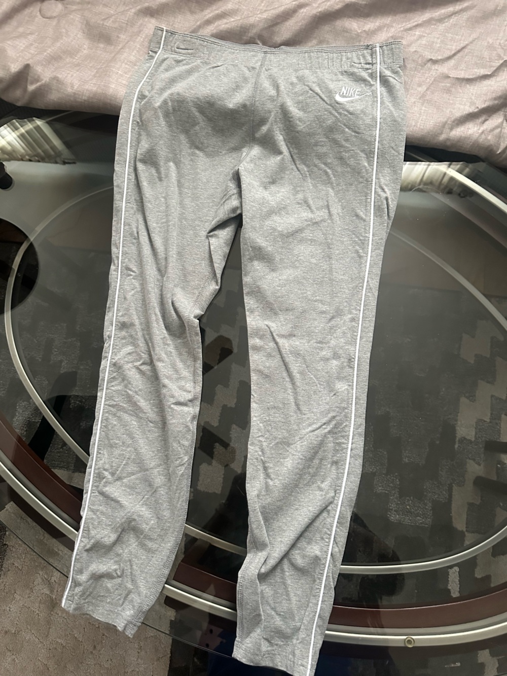 Nike Light Gray Track Pants